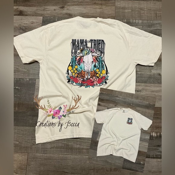 Mama Tried plus size shirt - Picture 1 of 1